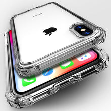 Load image into Gallery viewer, Fashion Shockproof Bumper Transparent Silicone Phone